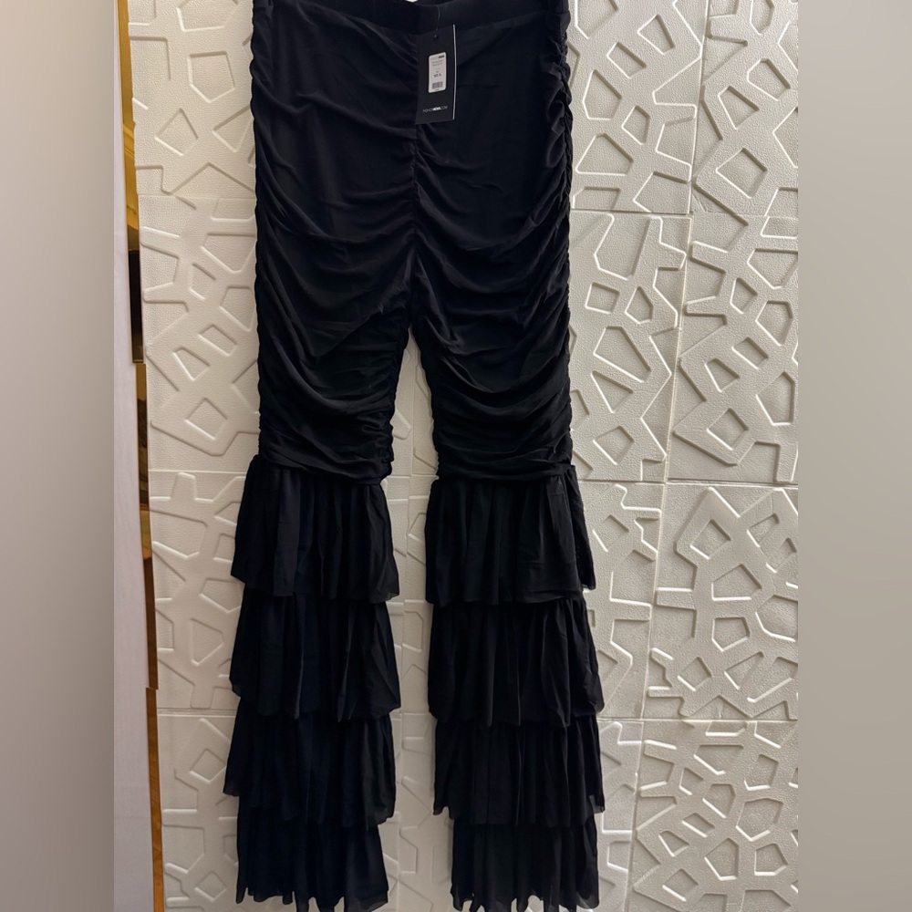 Fashion Nova Black Wide Leg Pants